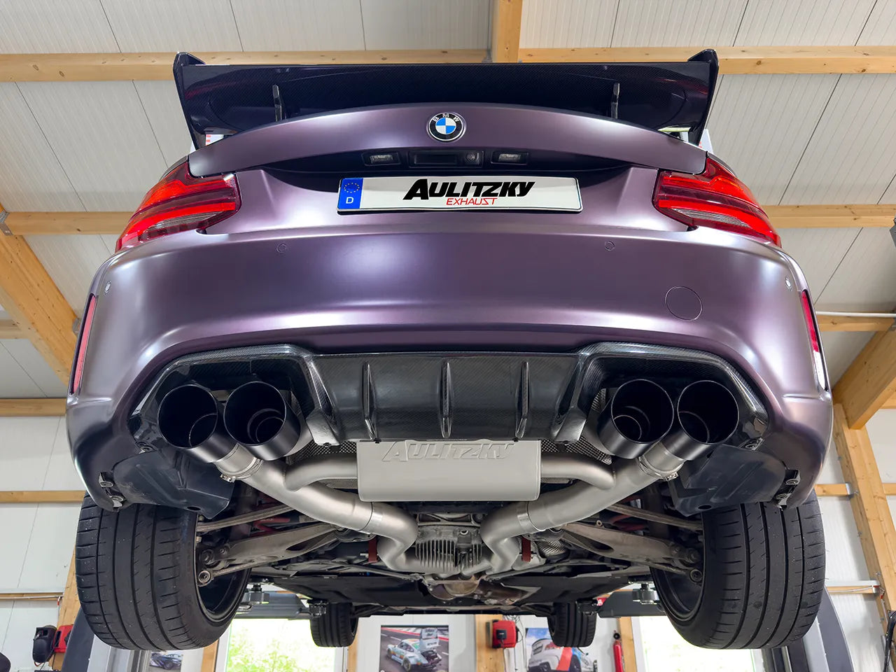 BMW M2C F87 - Échappement Aulitzky Ø 76MM