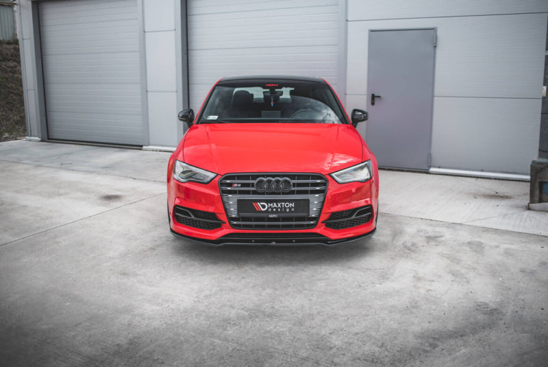 Audi S3 8V Limousine - LAME DE PARE-CHOC AVANT MAXTON DESIGN V.1