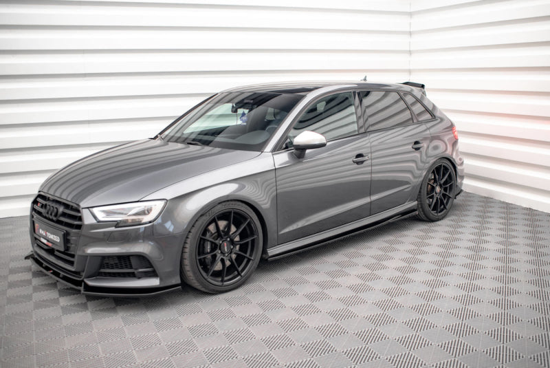 Audi S3 8V Facelift Sportback - RAJOUTS DES BAS DE CAISSE MAXTON DESIGN