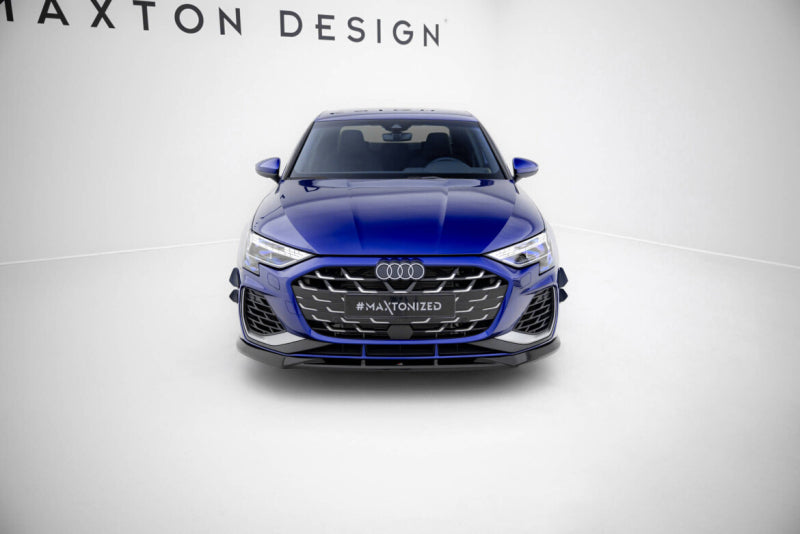 Audi S3 8Y 2024+ Limousine - LAME DE PARE-CHOC AVANT MAXTON DESIGN V.1