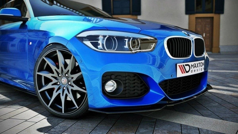 BMW Série 1 F20 / F21 LCI - LAME DE PARE-CHOC AVANT MAXTON DESIGN V.1