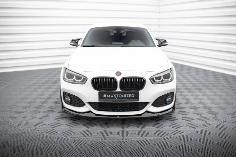 BMW Série 1 F20 / F21 LCI - LAME DE PARE-CHOC AVANT MAXTON DESIGN V.4