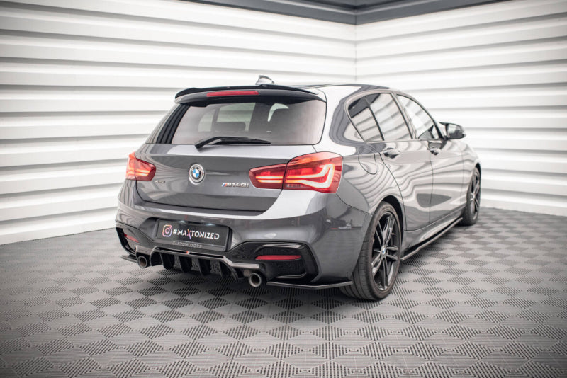 BMW Série 1 F20 / F21 LCI - RAJOUTS LATÉRALES DU PARE-CHOCS ARRIÈRE MAXTON DESIGN