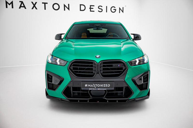 BMW X6M F96 LCI - LAME DE PARE-CHOC AVANT MAXTON DESIGN V.2