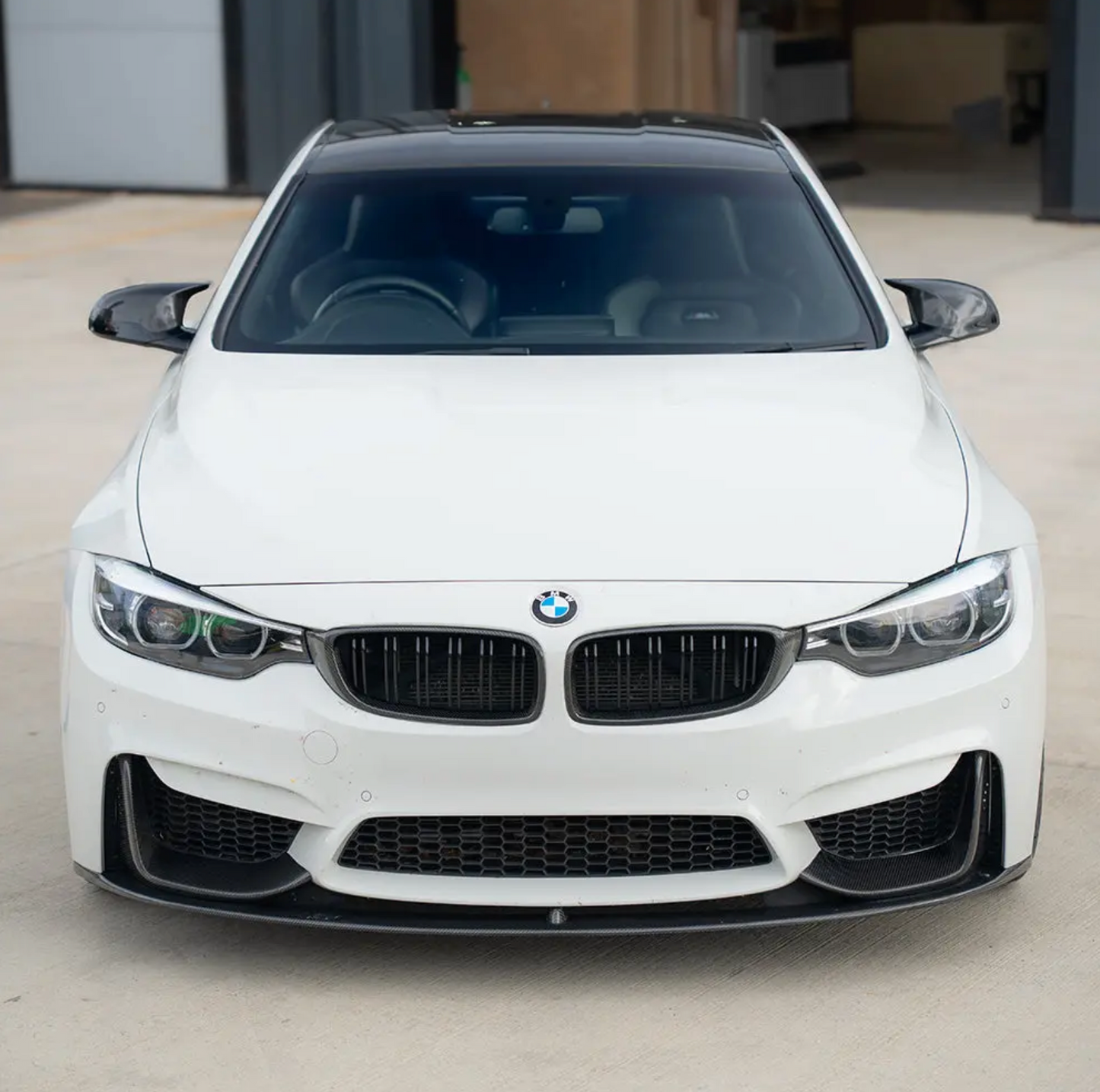 BMW M3/M4 F8* - Lame Style M Performance en Carbone (Sans Canards)