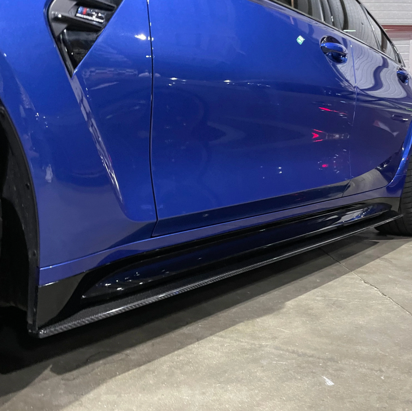 BMW M3/M4 G8* - CT Style Carbonfaser-Seitenschweller