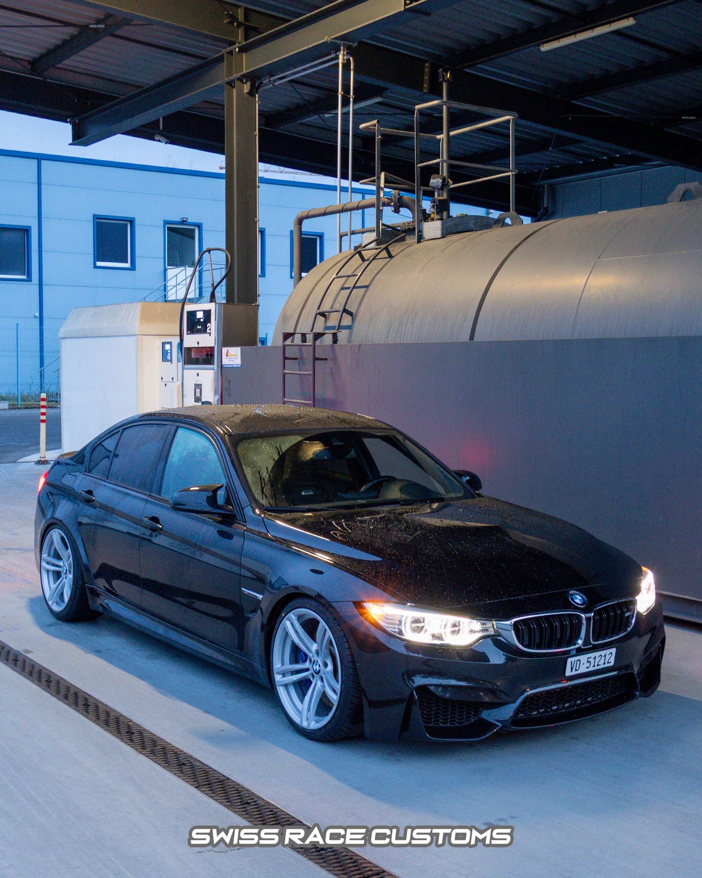 BMW M3 F80 - BC Racing Typ BR Gewindefahrwerk
