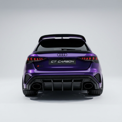 Audi A3 8Y SportBack - Becquet en carbone V3