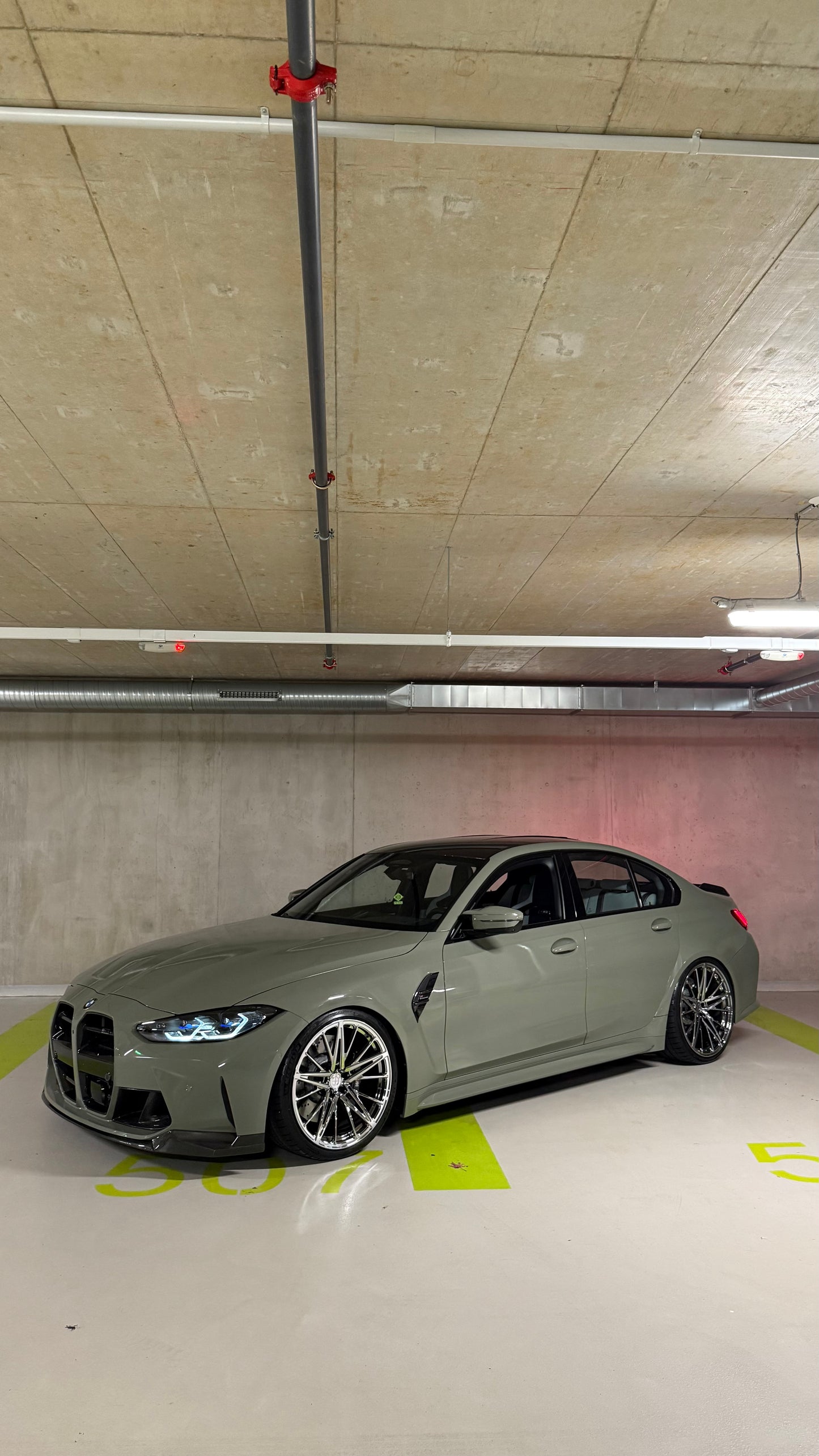 BMW M3 G80 - BC Racing Typ BR Gewindefahrwerk