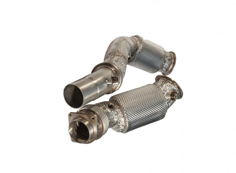 BMW M4 F82 - Downpipe HJS avec catalyseur sport
