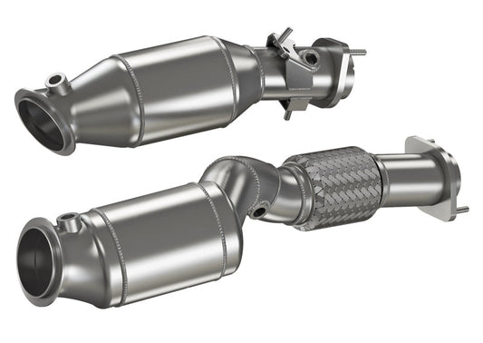 BMW M4 G82 - Downpipe HJS avec catalyseur sport