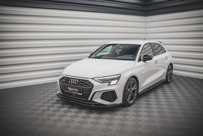 Audi S3 8Y - LAME DE PARE-CHOC AVANT MAXTON DESIGN V.3