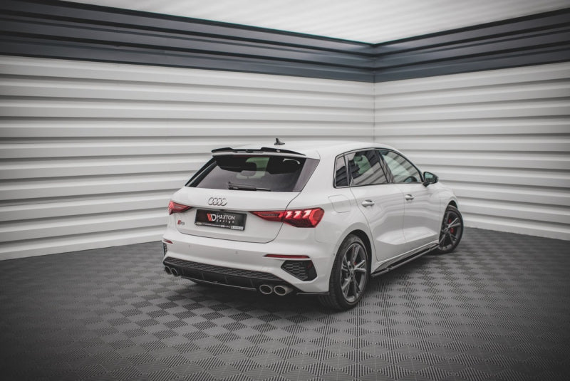 Audi S3 8Y Sportback - LAMES DE PARE-CHOC ARRIÈRE LATERALES MAXTON DESIGN