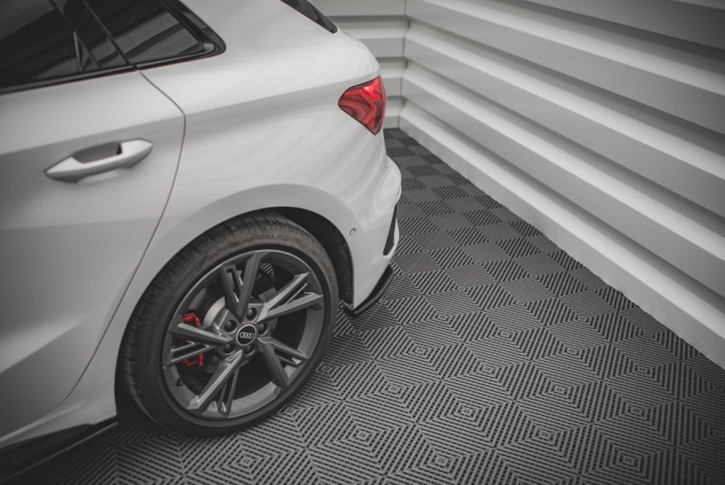 Audi S3 8Y Sportback - LAMES DE PARE-CHOC ARRIÈRE LATERALES MAXTON DESIGN