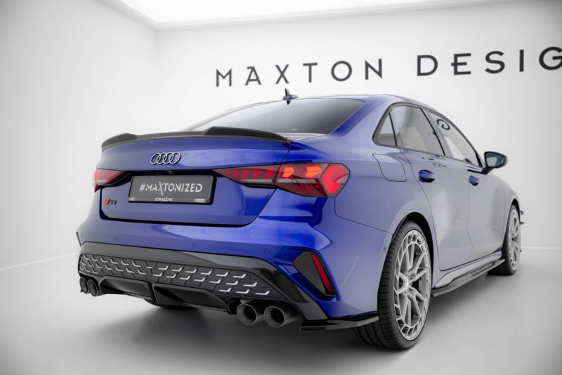 Audi S3 8Y Limousine - BECQUET SPOILER ARRIÈRE DE COFFRE 3D MAXTON DESIGN