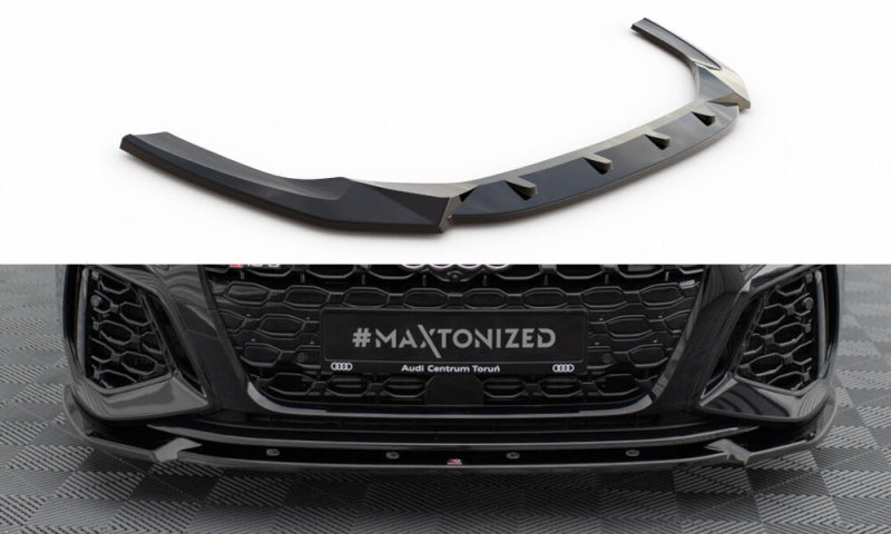Audi RS3 8Y - LAME DE PARE-CHOC AVANT MAXTON DESIGN