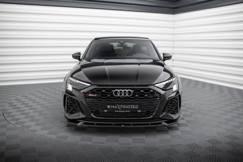 Audi RS3 8Y - LAME DE PARE-CHOC AVANT MAXTON DESIGN