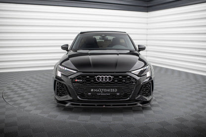 Audi RS3 8Y - LAME DE PARE-CHOC AVANT MAXTON DESIGN