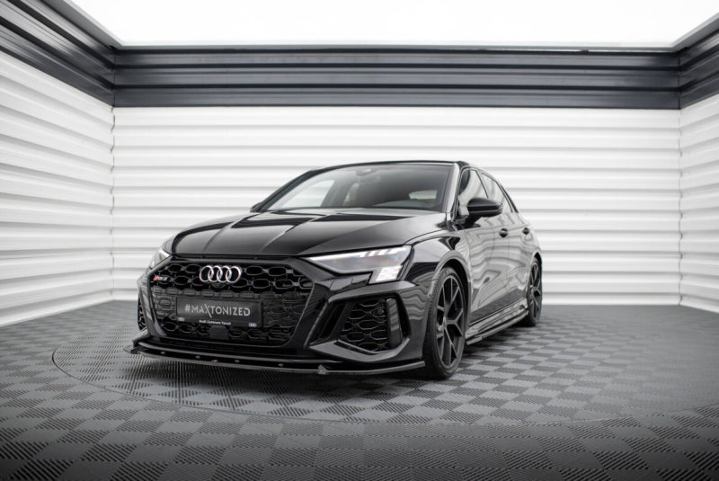 Audi RS3 8Y - LAME DE PARE-CHOC AVANT MAXTON DESIGN