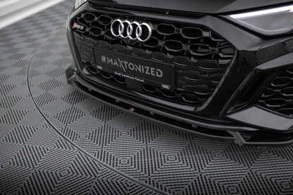 Audi RS3 8Y - LAME DE PARE-CHOC AVANT MAXTON DESIGN