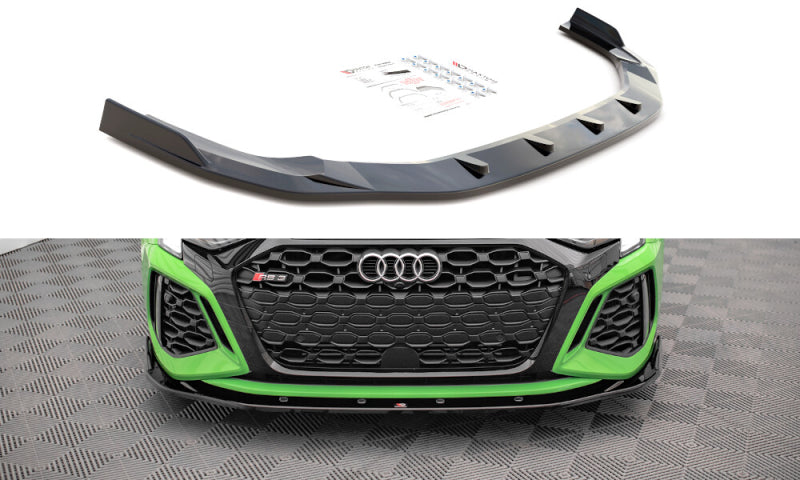 Audi RS3 8Y - LAME DE PARE-CHOC AVANT MAXTON DESIGN V.2