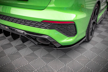 Audi RS3 8Y - LAME DU PARE-CHOC ARRIÈRE MAXTON DESIGN