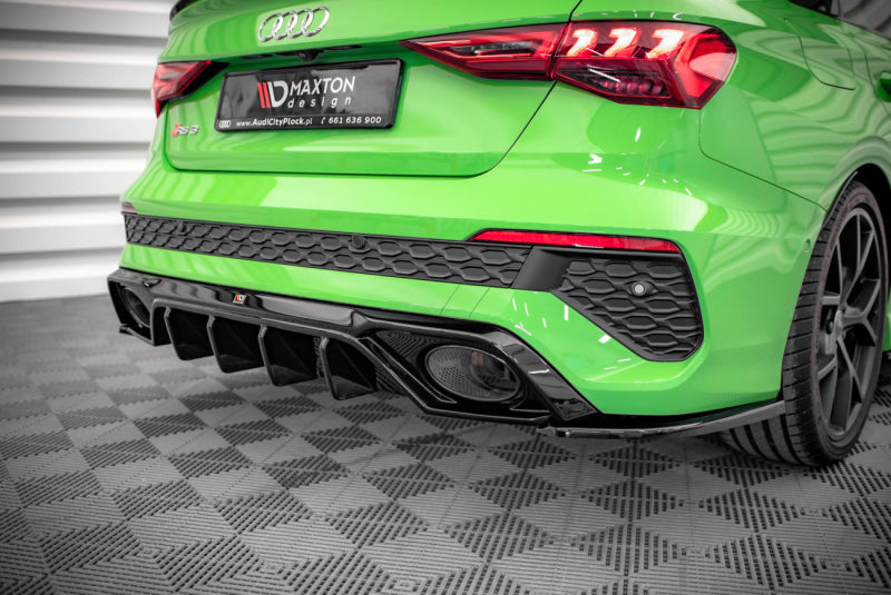 Audi RS3 8Y - LAME DU PARE-CHOC ARRIÈRE MAXTON DESIGN
