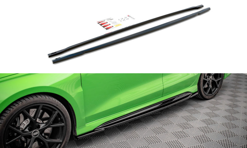 Audi RS3 8Y 2024+ - RAJOUT DES BAS DE CAISSE RACING V.1 MAXTON DESIGN