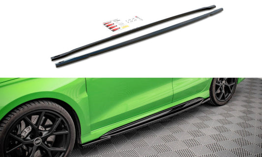Audi RS3 8Y 2024+ - RAJOUT DES BAS DE CAISSE RACING V.1 MAXTON DESIGN