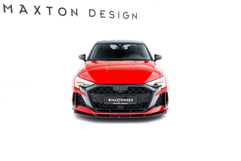 Audi RS3 8Y 2024+ - LAME DE PARE-CHOC AVANT MAXTON DESIGN V.1