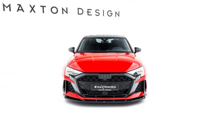 Audi RS3 8Y 2024+ - LAME DE PARE-CHOC AVANT MAXTON DESIGN V.1