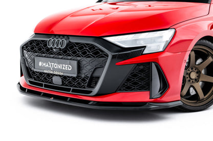 Audi RS3 8Y 2024+ - LAME DE PARE-CHOC AVANT MAXTON DESIGN V.1