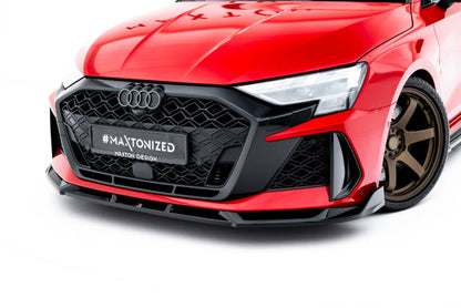 Audi RS3 8Y 2024+ - LAME DE PARE-CHOC AVANT MAXTON DESIGN V.3