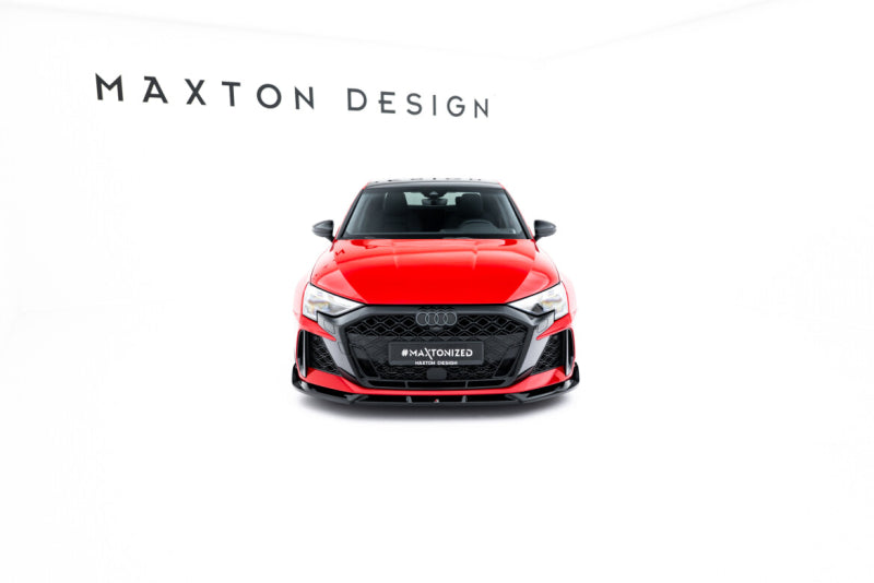 Audi RS3 8Y 2024+ - LAME DE PARE-CHOC AVANT MAXTON DESIGN V.3