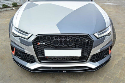 Audi RS6 C7 - LAME DE PARE-CHOC AVANT MAXTON DESIGN V.1