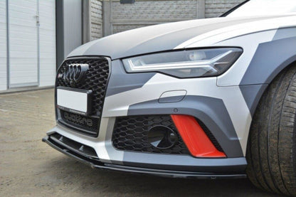 Audi RS6 C7 - LAME DE PARE-CHOC AVANT MAXTON DESIGN V.1