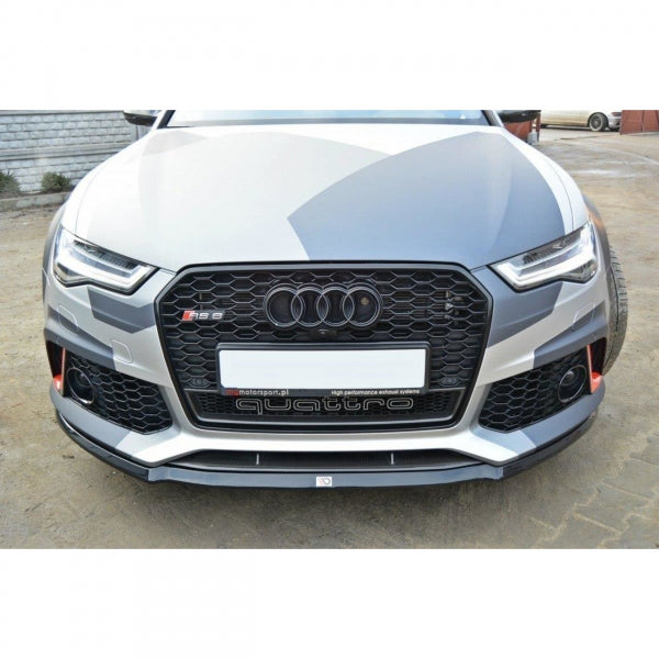 Audi RS6 C7 - LAME DE PARE-CHOC AVANT MAXTON DESIGN V.2