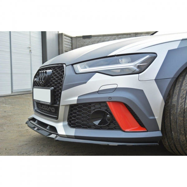 Audi RS6 C7 - LAME DE PARE-CHOC AVANT MAXTON DESIGN V.2
