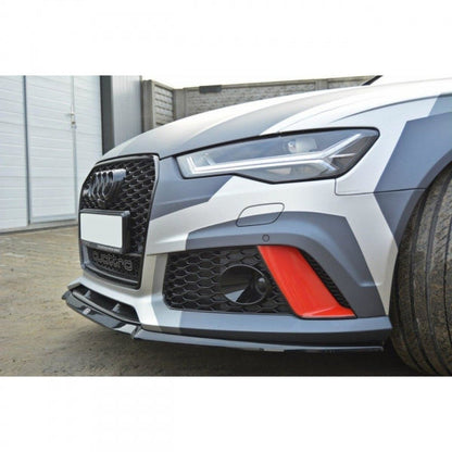 Audi RS6 C7 - LAME DE PARE-CHOC AVANT MAXTON DESIGN V.2