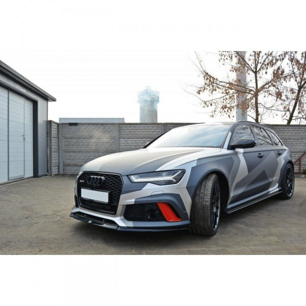 Audi RS6 C7 - LAME DE PARE-CHOC AVANT MAXTON DESIGN V.2