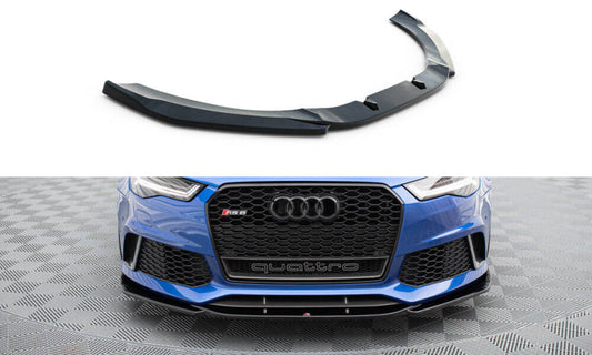 Audi RS6 C7 - LAME DE PARE-CHOC AVANT MAXTON DESIGN V.3
