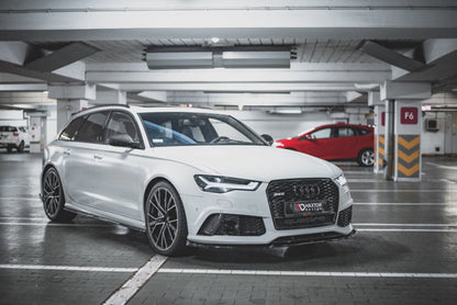 Audi RS6 C7 - LAME DE PARE-CHOC AVANT MAXTON DESIGN V.4