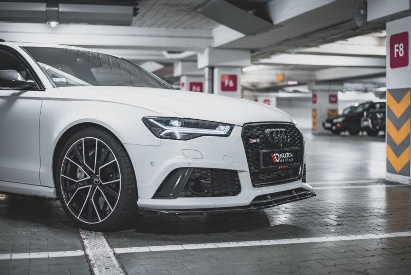 Audi RS6 C7 - LAME DE PARE-CHOC AVANT MAXTON DESIGN V.4