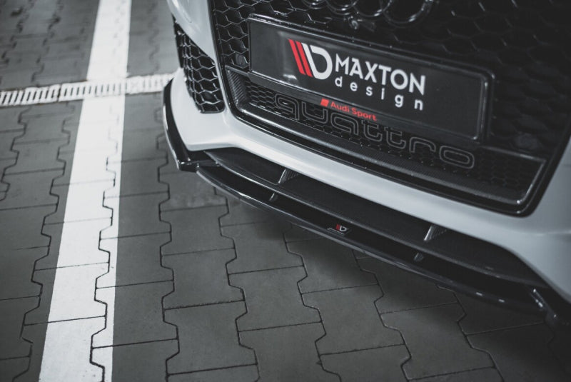 Audi RS6 C7 - LAME DE PARE-CHOC AVANT MAXTON DESIGN V.4