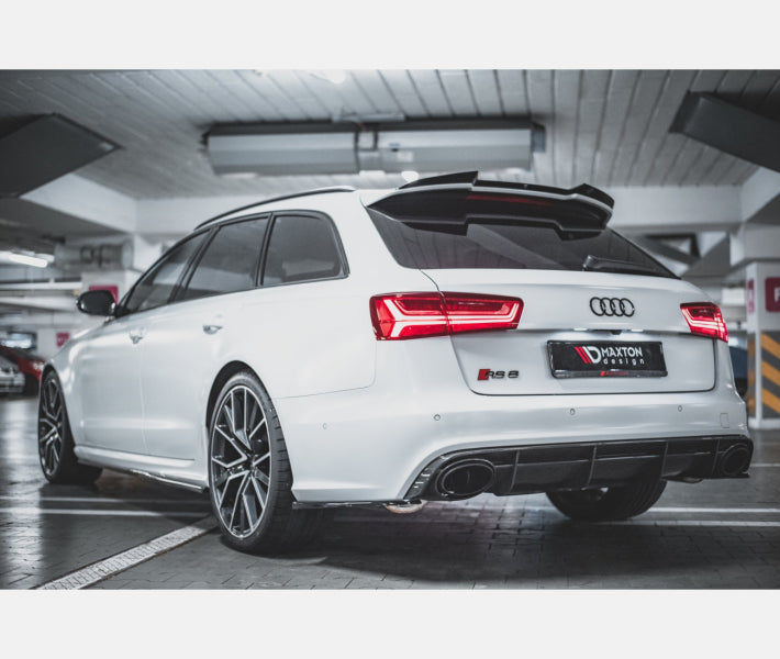 Audi RS6 C7 - LAMES DE PARE-CHOC ARRIÈRE LATERALES MAXTON DESIGN