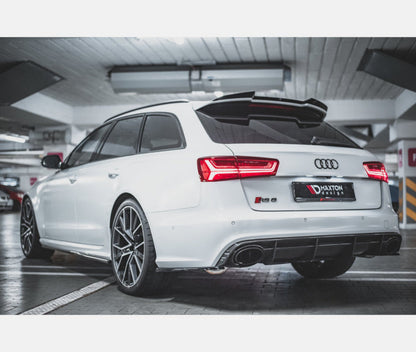 Audi RS6 C7 - LAMES DE PARE-CHOC ARRIÈRE LATERALES MAXTON DESIGN