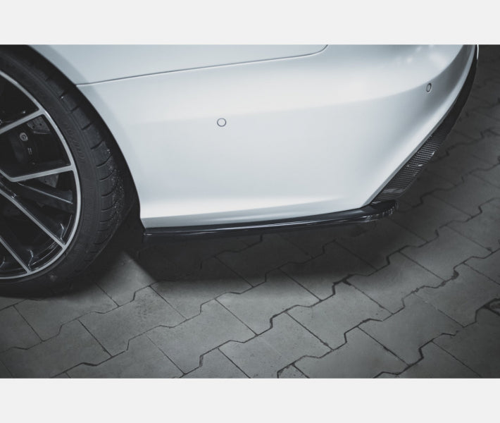 Audi RS6 C7 - LAMES DE PARE-CHOC ARRIÈRE LATERALES MAXTON DESIGN