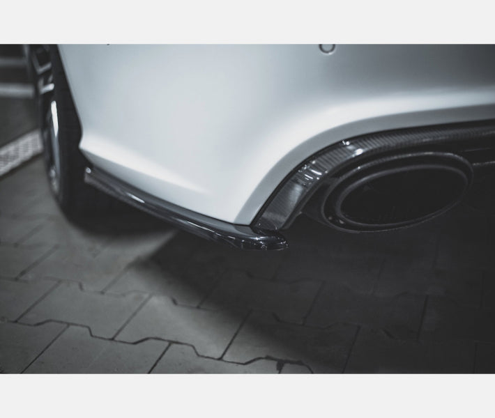 Audi RS6 C7 - LAMES DE PARE-CHOC ARRIÈRE LATERALES MAXTON DESIGN