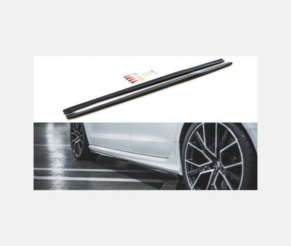 Audi RS6 C7 - LAME DE BAS DE CAISSE RACING MAXTON DESIGN V.2