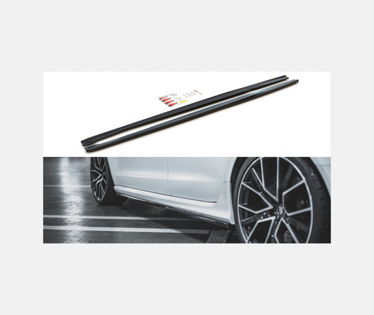 Audi RS6 C7 - LAME DE BAS DE CAISSE RACING MAXTON DESIGN V.2